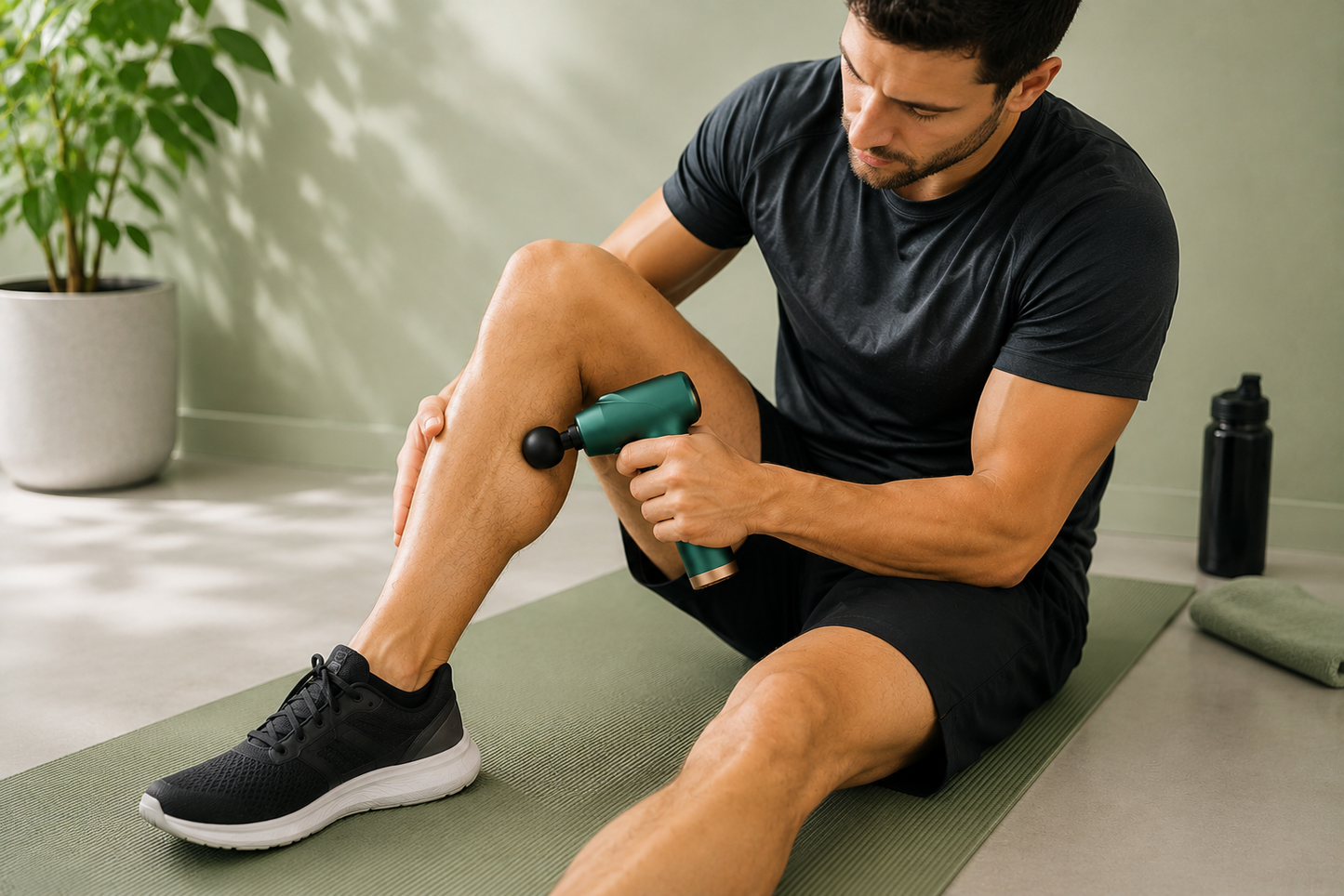 Pistolet de massage musculaire REPCO mini - Récupération express, silencieux, USB